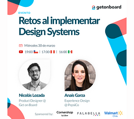 Get on Board presenta: Retos al implementar Design Systems