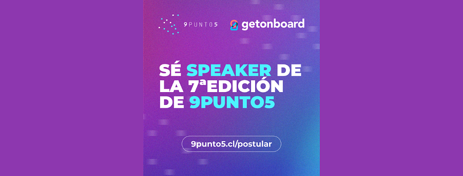 🎤 Sé speaker de la 7ma edición de la 9punto5 (Valdivia, Chile)