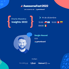 Charla Maestra: Insights 2022 | AwesomeFest 2022🎉