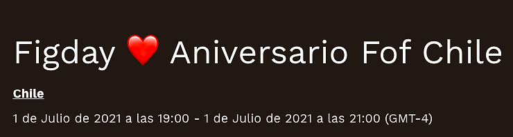 Figday ❤️ Aniversario Fof Chile